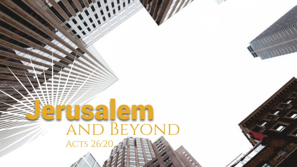 2023 Missions Conference: Jerusalem and Beyond